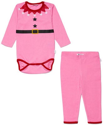 Luca & Lola Body & Bukse Elfibaby, Pink