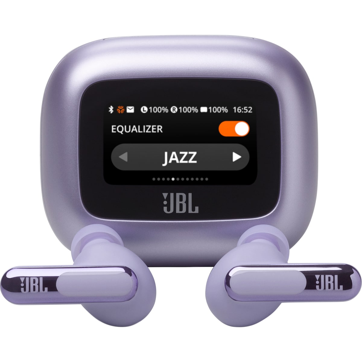JBL Live Beam 3 helt trådløse in-ear hodetelefoner (lilla)