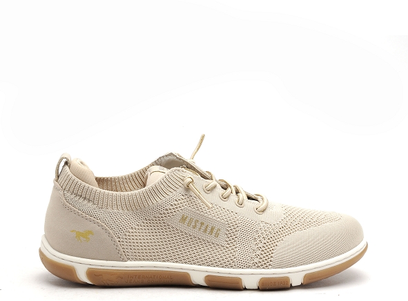 Mustang basses femme 1488303 beige