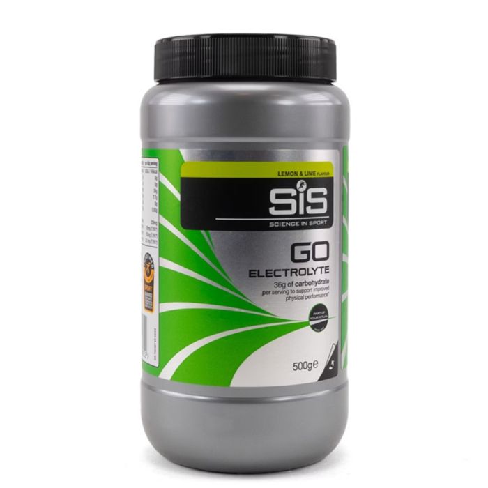 Sis Unisex Elektrolytter GO Energy + Electrolyte Powder 500g.(Lemon/Lime) Hvid