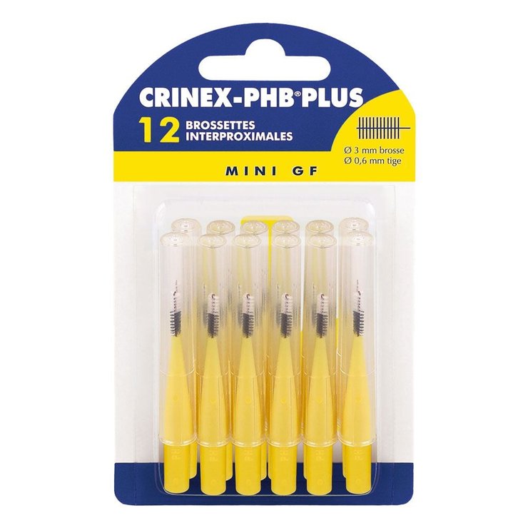 Brossettes Interdentaires Mini Gf X12 Phb Plus Crinex