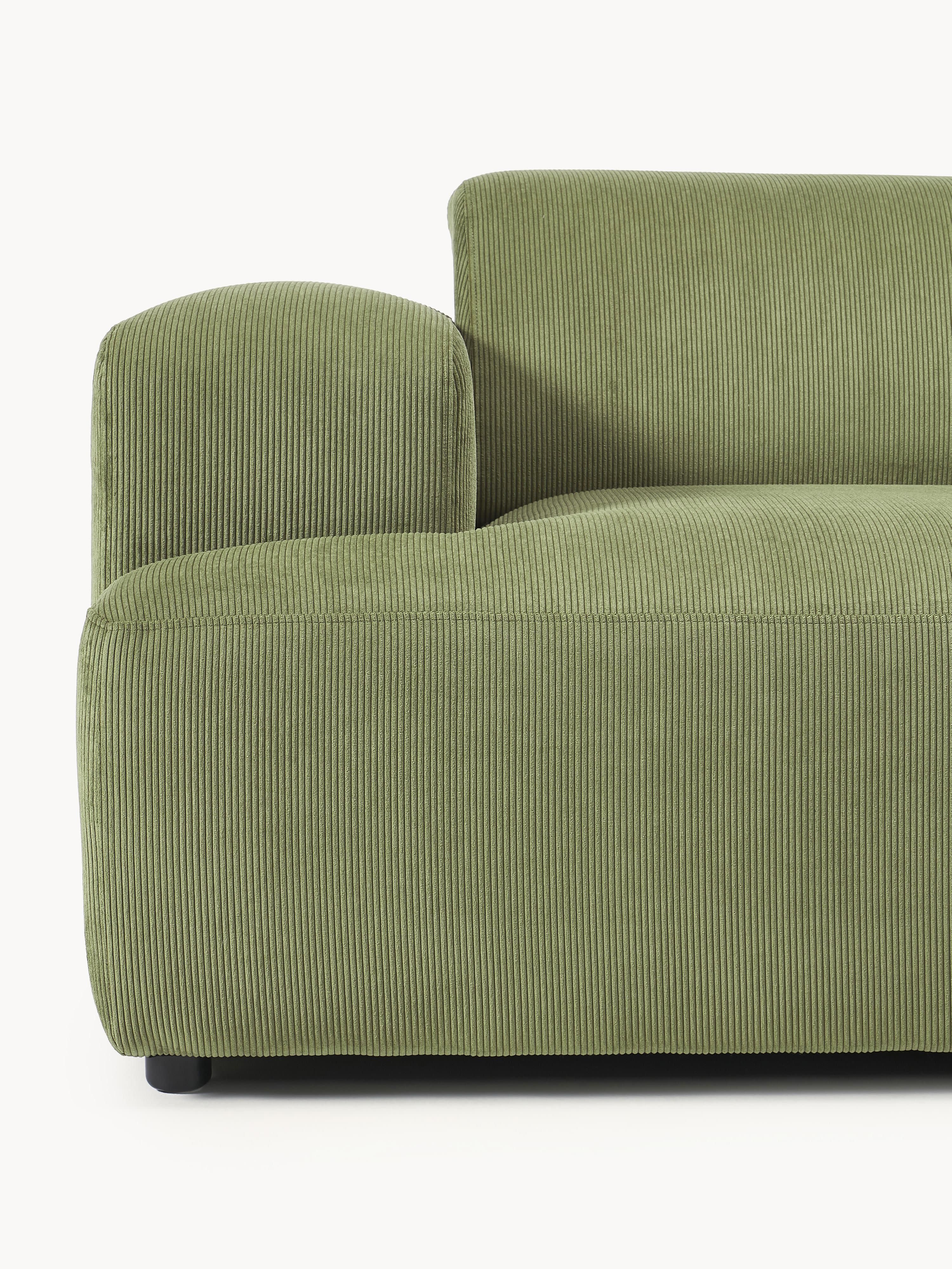 Corduroy bank Melva (3-zits)