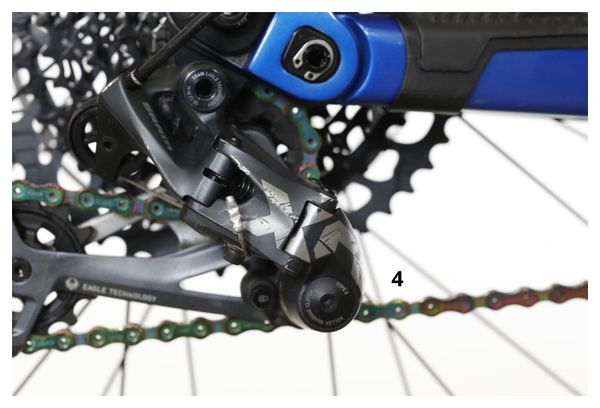 Produit Reconditionné - VTT Tout-Suspendu Lapierre Spicy CF Team Sram X01 Eagle 12V 29' Bleu 2023