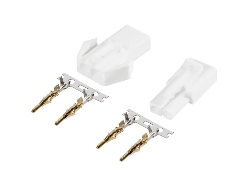 Modelcraft 227314 Batteristik, Batteribøsning Mini-Tamiya forgyldt 1 Paar