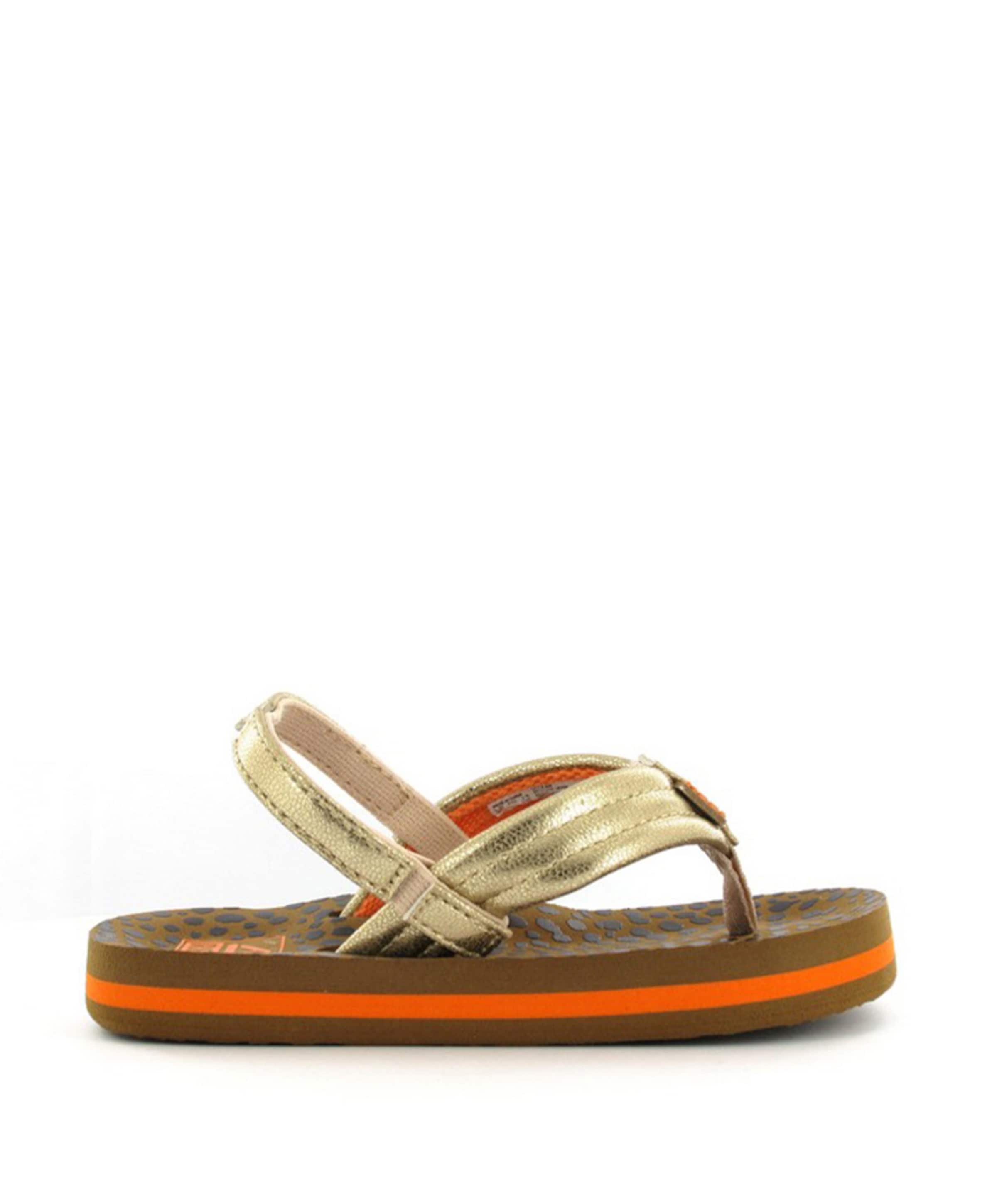Reef Ahi wild meisjes slippers goud
