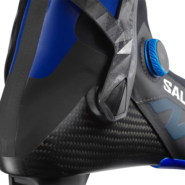 Chaussure ski de fond SALOMON S/LAB SKATE BOA BLACK/BLUE/PROCESS BLUE