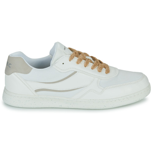 Geox - U WARRENS - Blanc / Beige