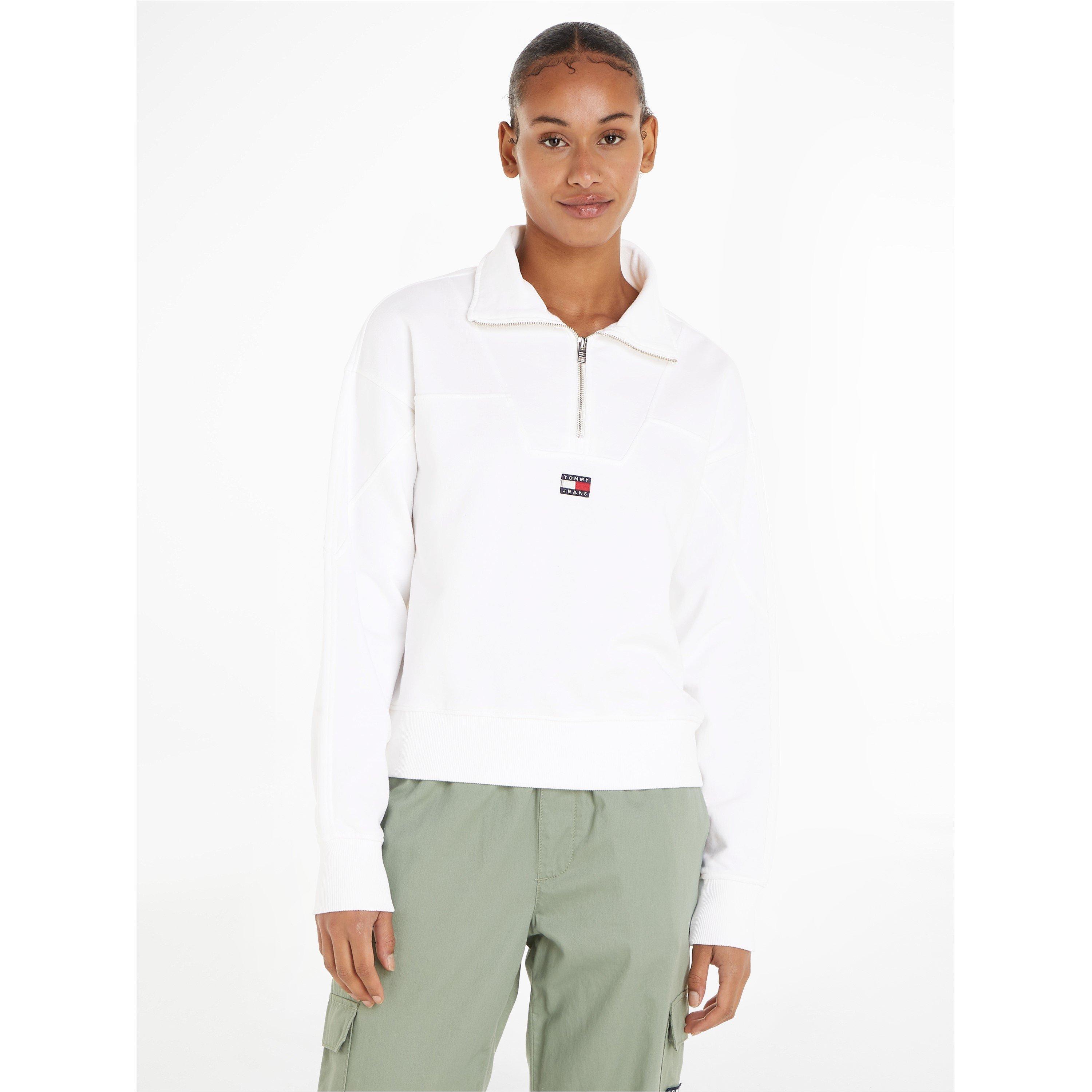 Tommy Jeans TJW BXY 1/4 ZIP XS BADGE