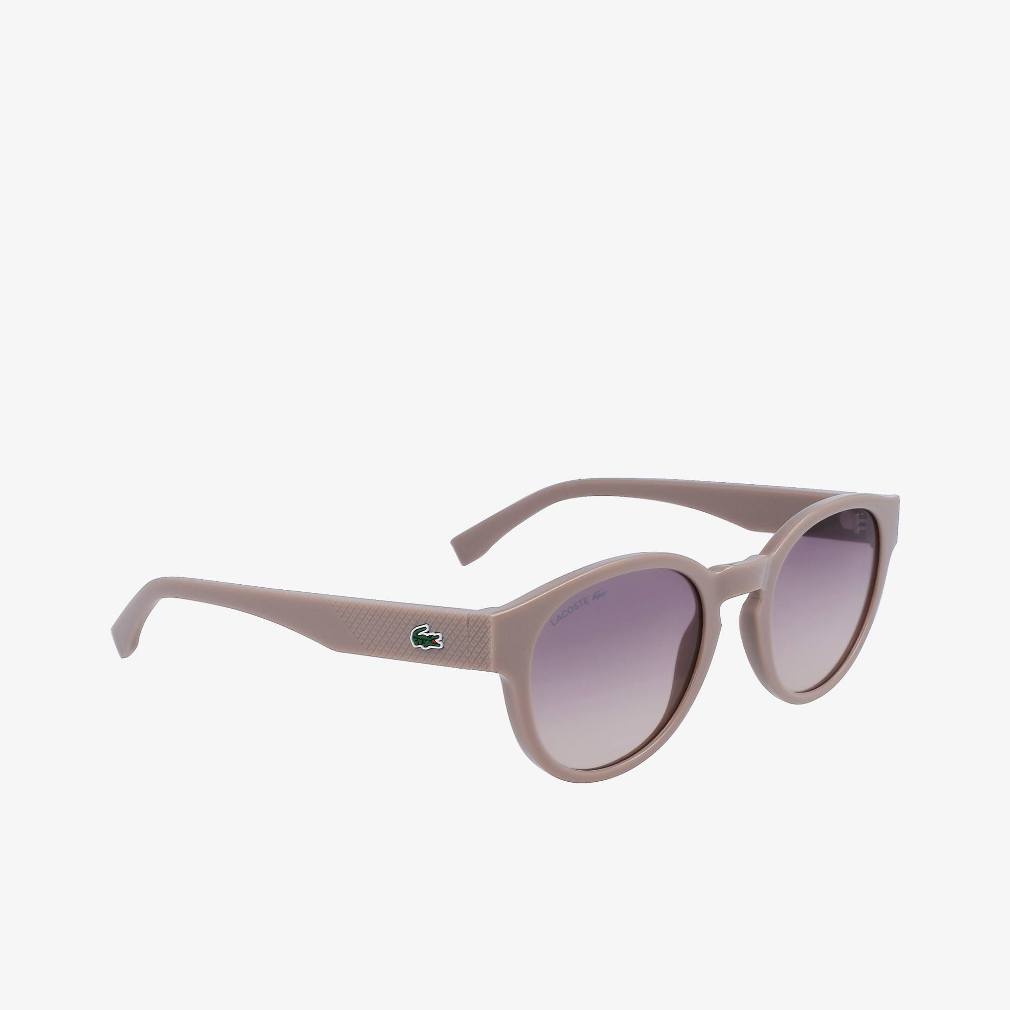 Lunettes de soleil L.12.12 ovales en résine végétale Lunettes de soleil - Gris - Lacoste - Femme