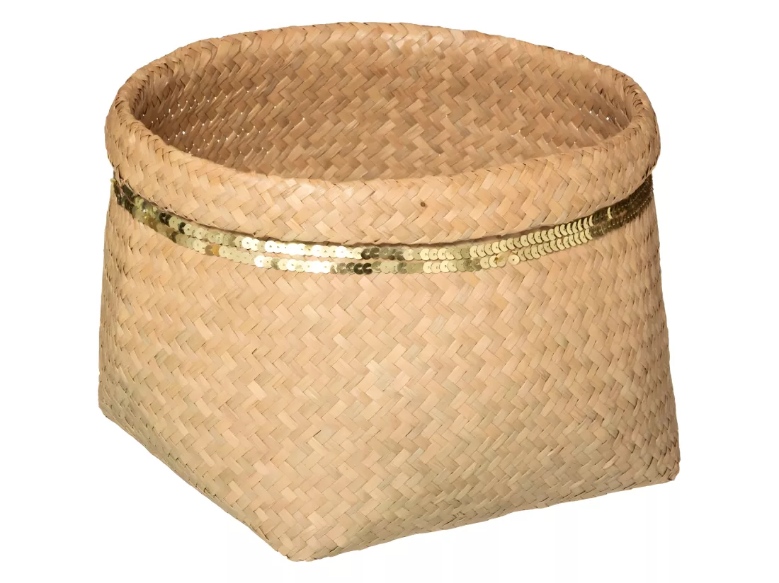 Set de 5 Paniers de rangement avec Sequins