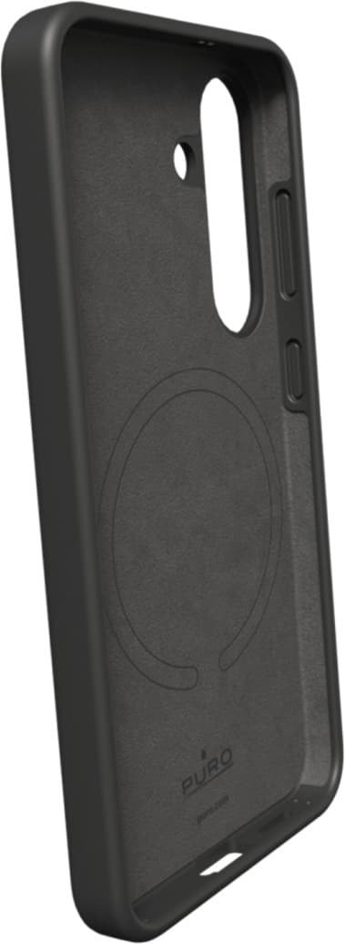 Puro Icon Mag Samsung Galaxy S25 cover (sort)