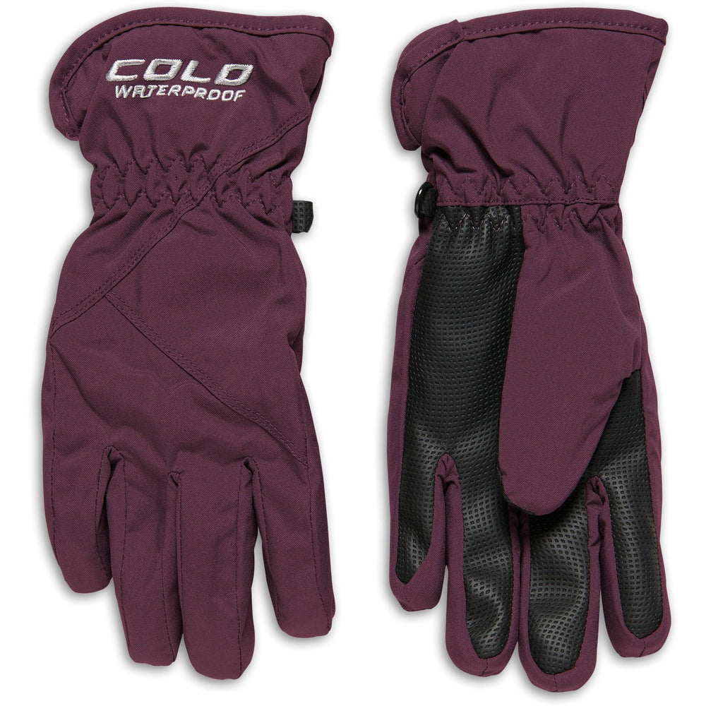Køb Cold Aubergine Softshell Handsker JR.