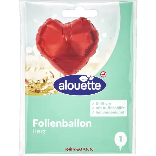 Folienballon Herz