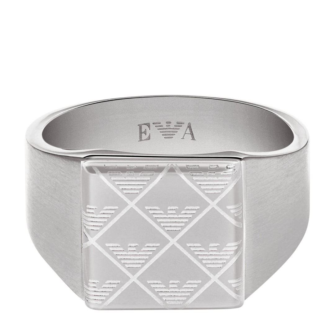 Emporio Armani Eagle Logo Herrenring Armani Code