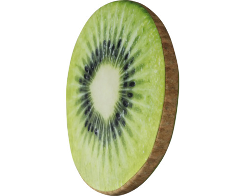 Fluwelen Kiwi zitkussen Ø 40 cm