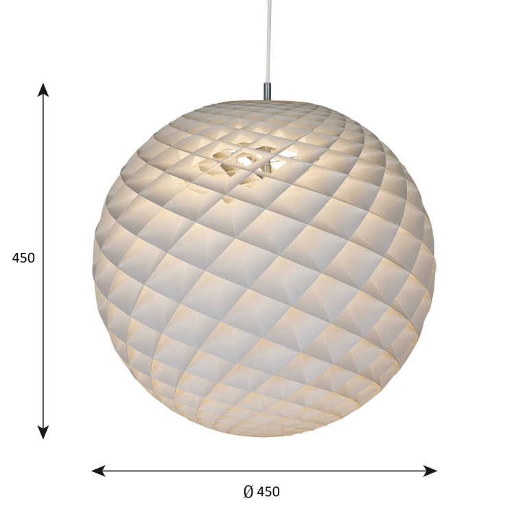 Louis Poulsen Patera hanglamp Ø45 small wit