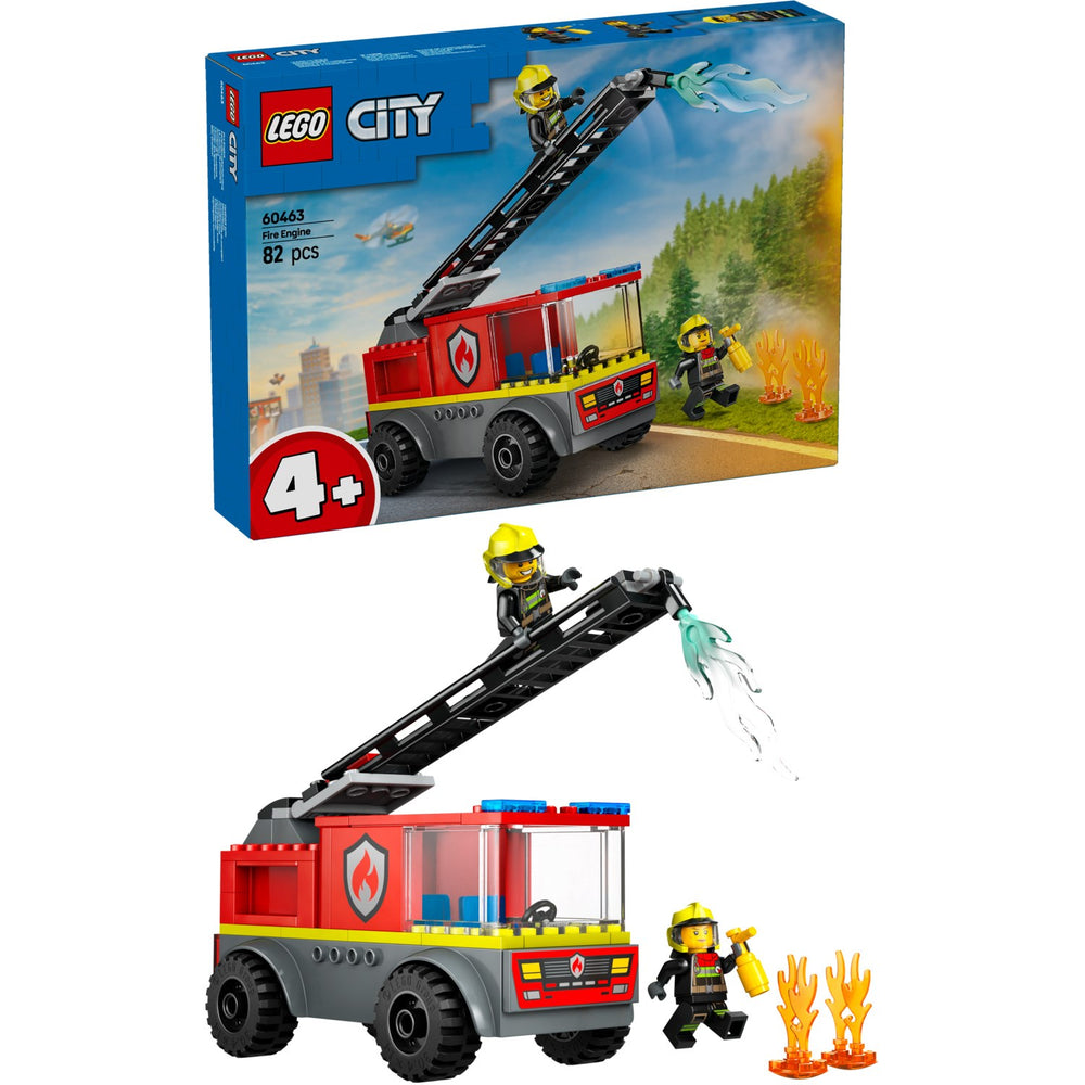 Køb LEGO® City Fire - Brandbil Med Stige 60463
