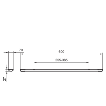 Philips projectline TL-armatuur 60cm 4000K