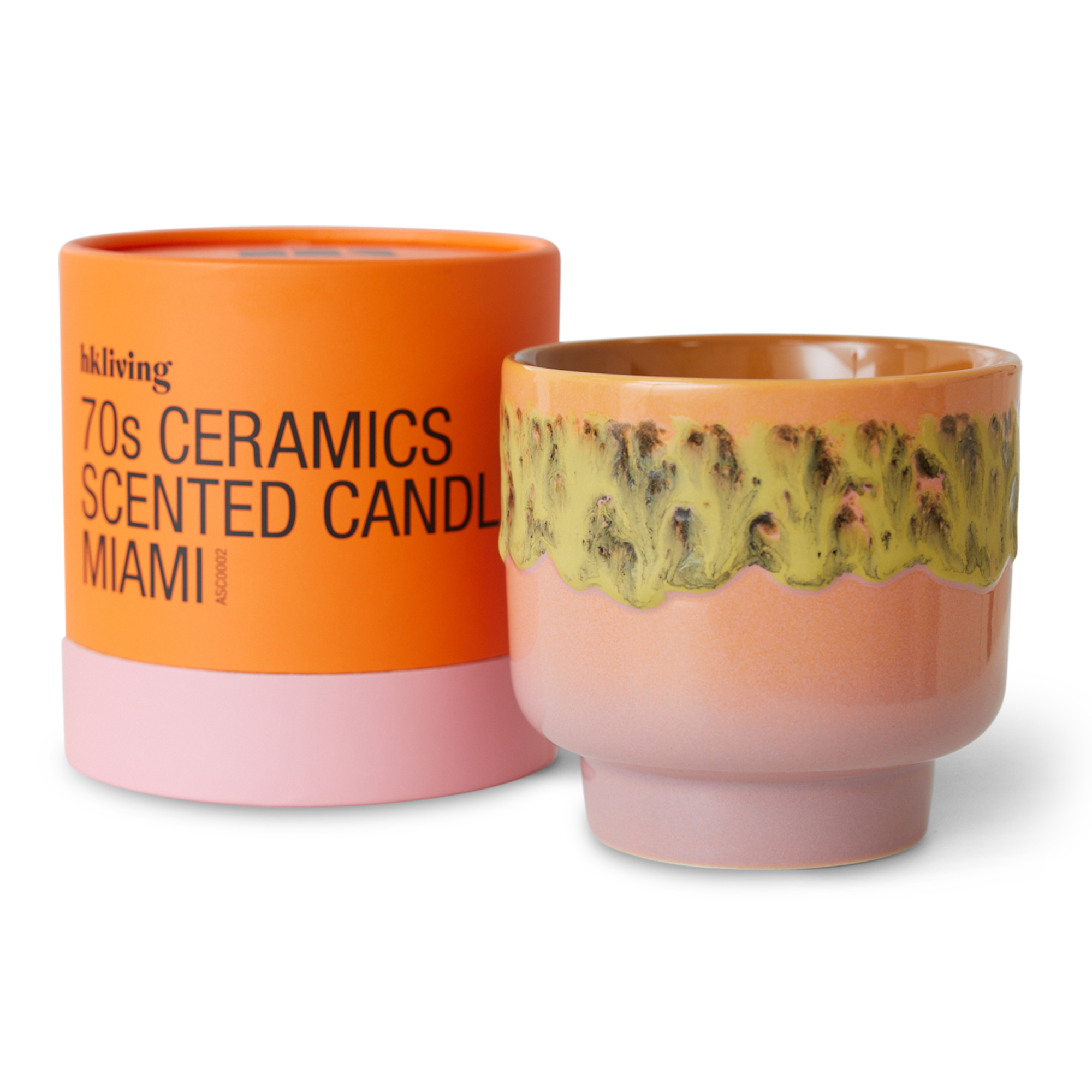 Geurkaars 70's Ceramics miami