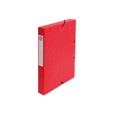 Exacompta - 4 Boîtes de classement - A4 - dos 40 mm - couleurs assorties