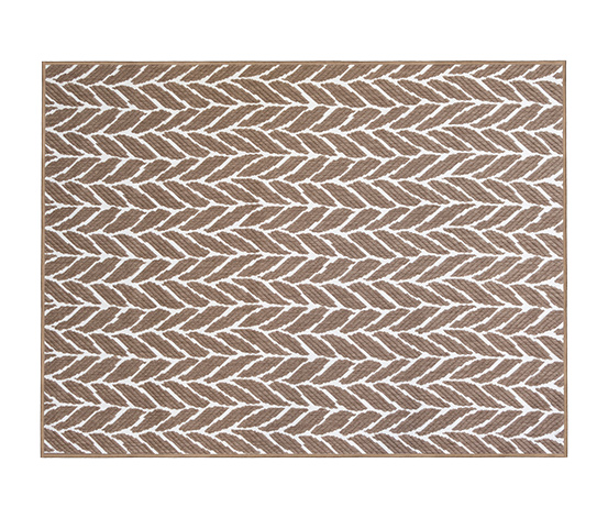 Outdoor-Wendeteppich »Knitted Joy«, braun, ca. 120 x 160 cm