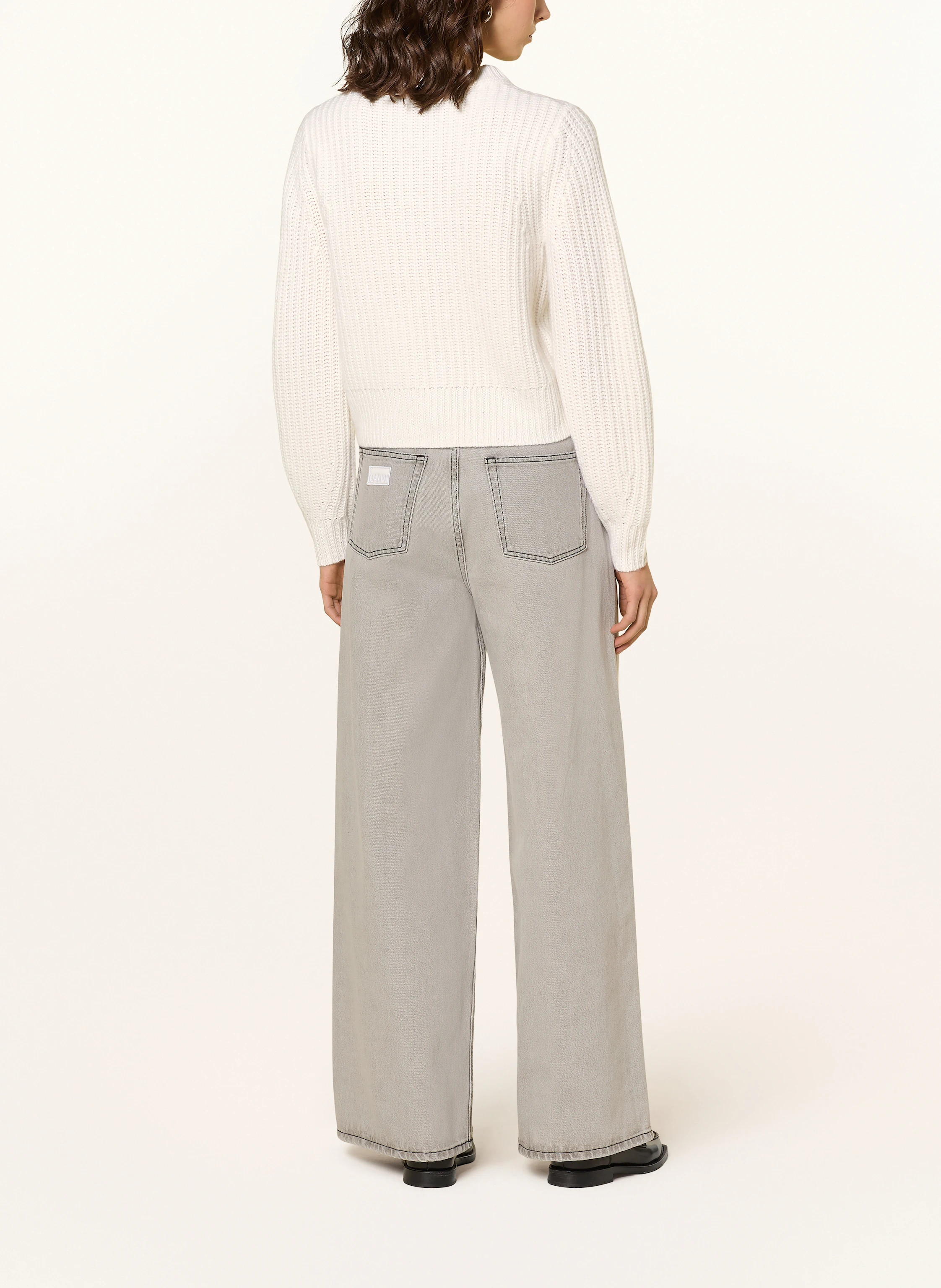 MRS & HUGS Cashmere-Strickjacke mit Pailletten