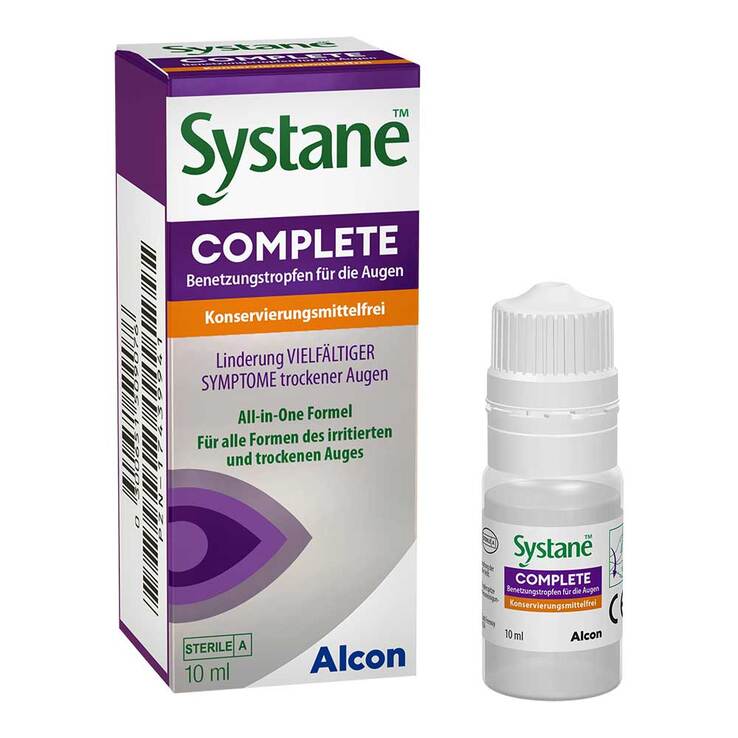 Systane® COMPLETE ohne Konservierungsmittel, 10 ml
