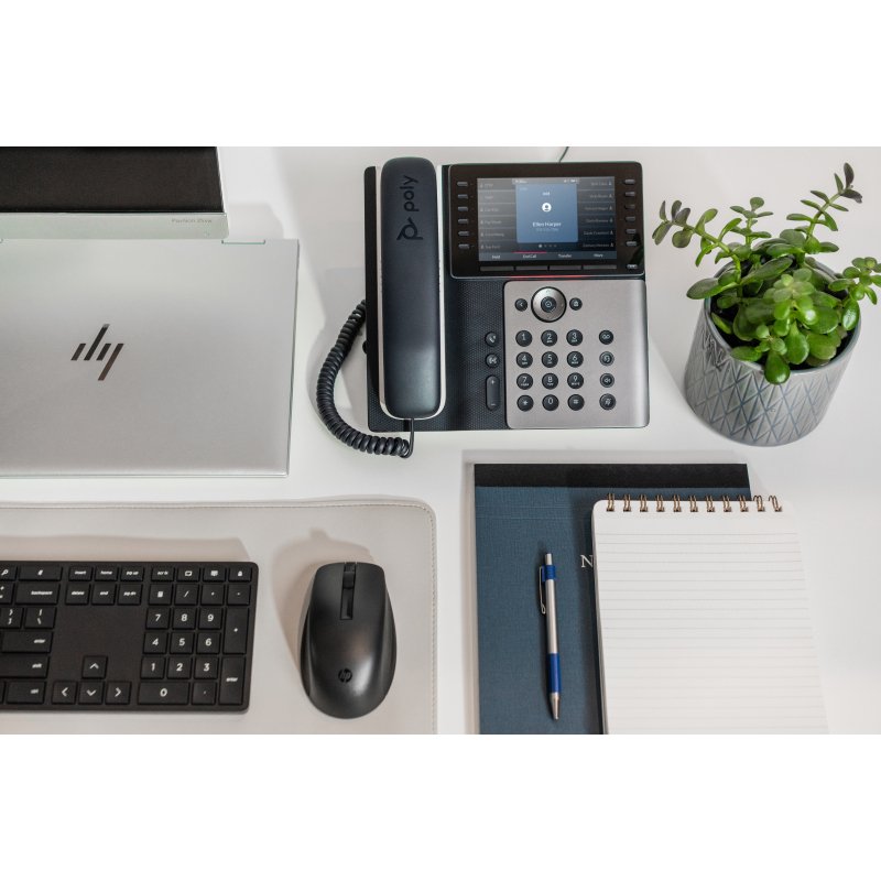 HP Poly Téléphone IP Poly Edge E550 compatible PoE