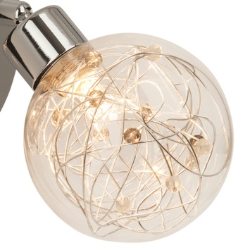 Brilliant wandspot Joya G9 chroom exclusief lamp