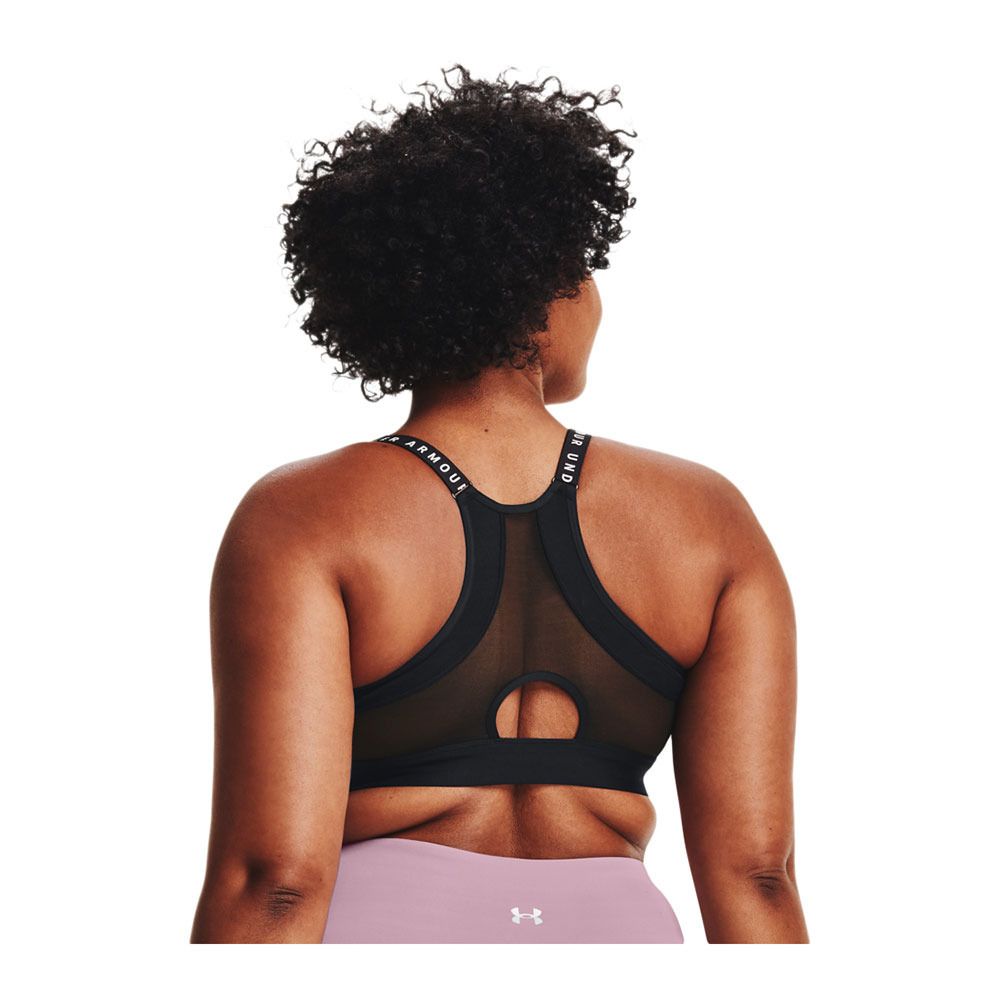Under Armour INFINITY LOW - Brassière Femme noir