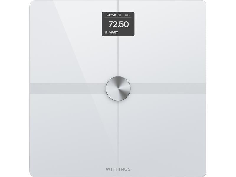 Withings Körperanalysewaage Body Smart Weiss WLAN-Personenwaage
