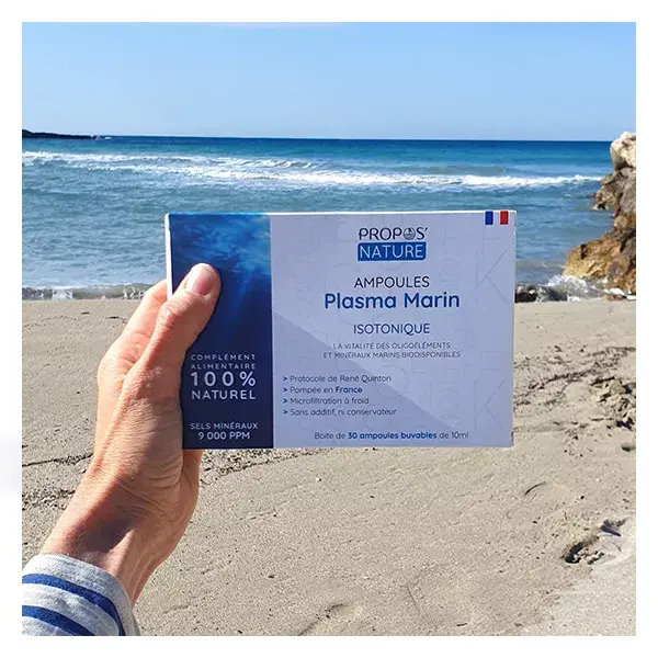 Propos'Nature Quinton Água do Mar Isotônica Plasma Marinho 30 Ampolas