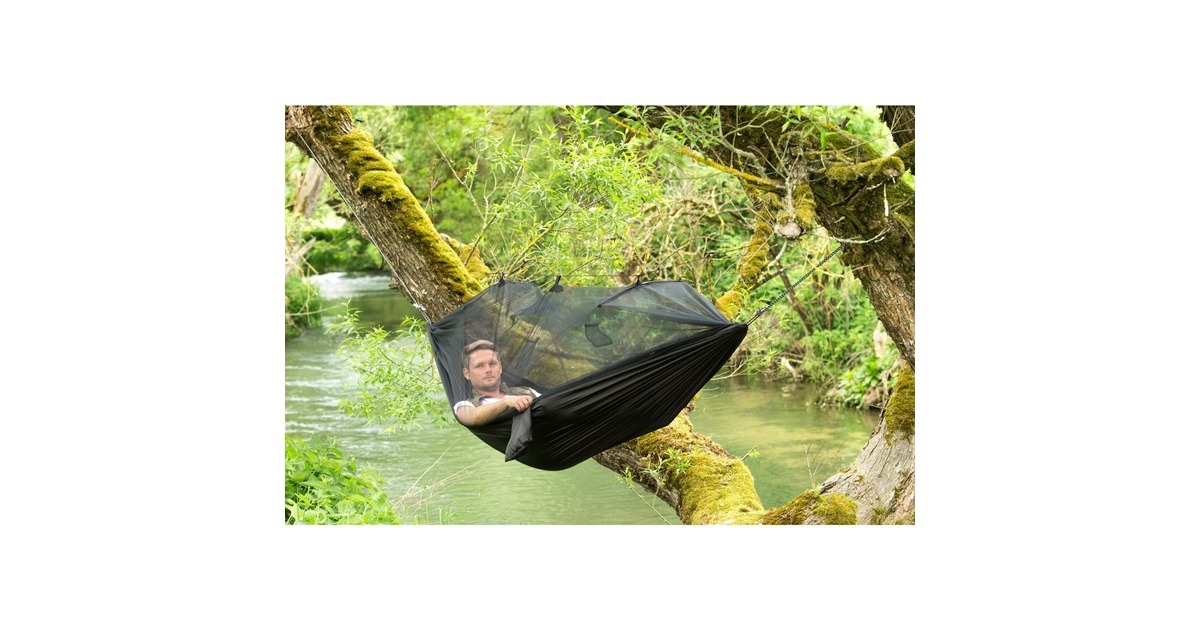 AmazonasUL Moskito Traveller Extreme hangmat  (Zwart)