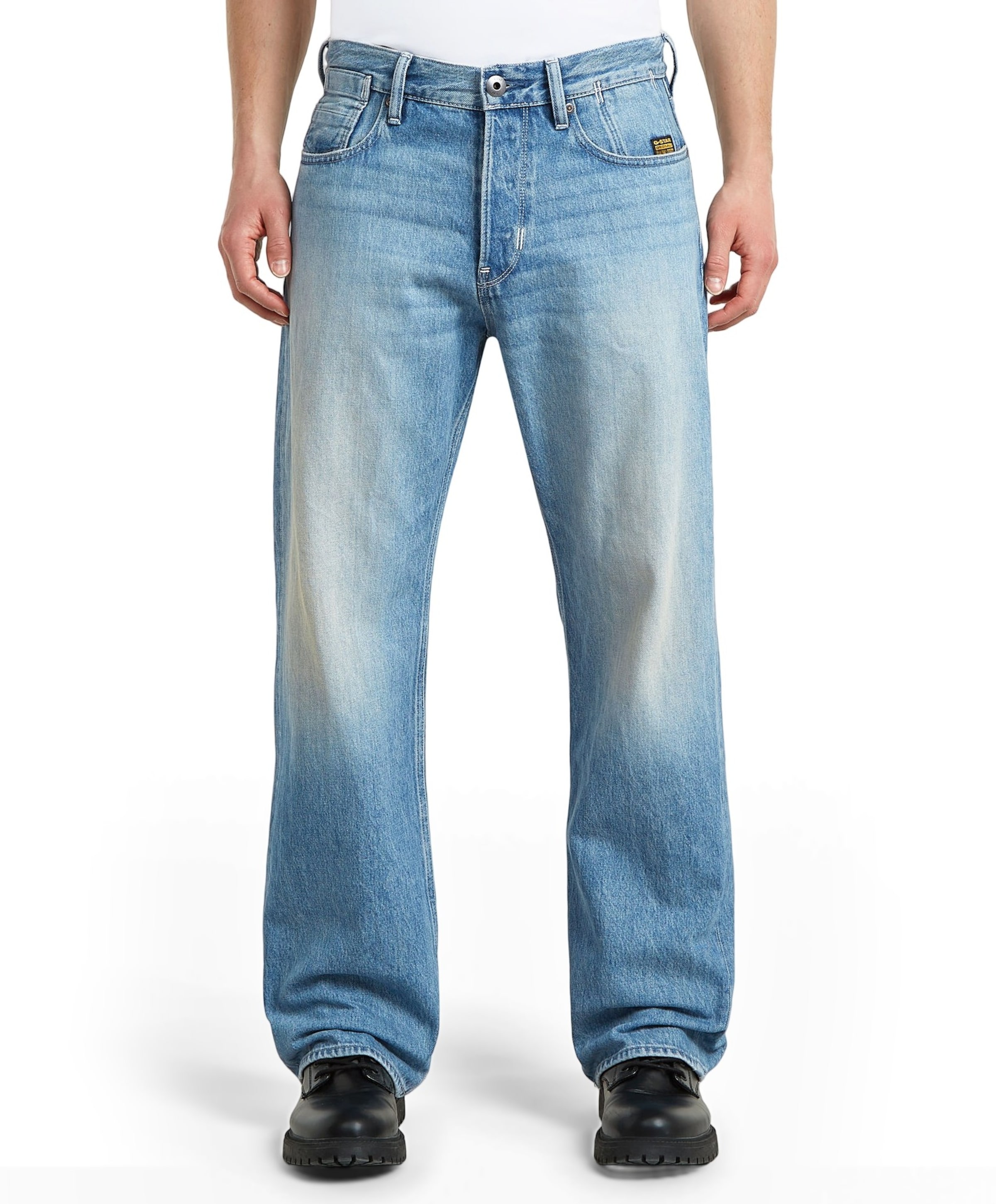 G-Star Raw Deeggie Relaxed Straight heren jeans blauw