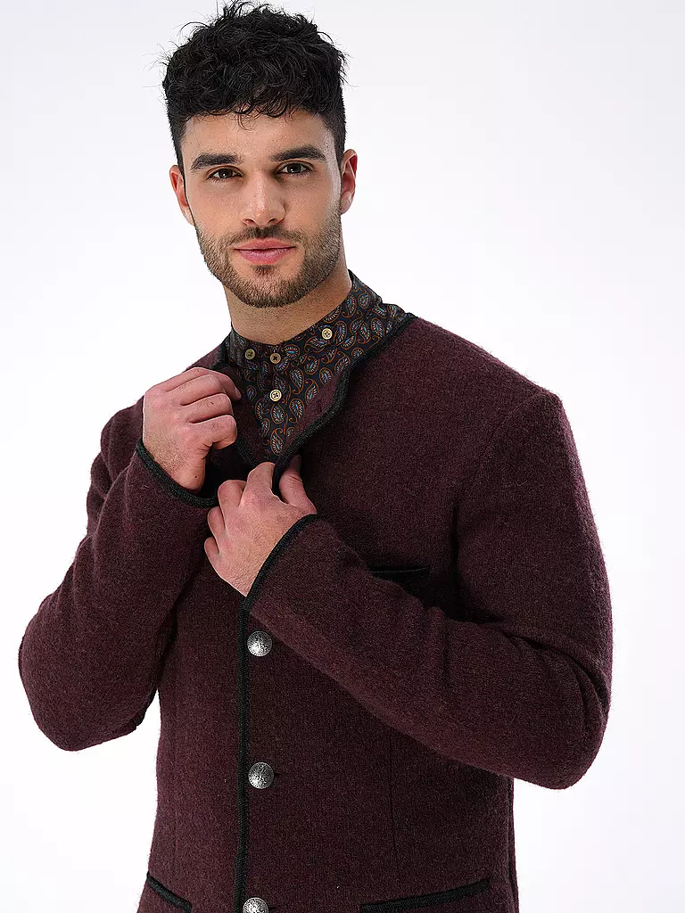 STAPF Jacke - Walker Relaxed Fit BRUNHARD  dunkelrot