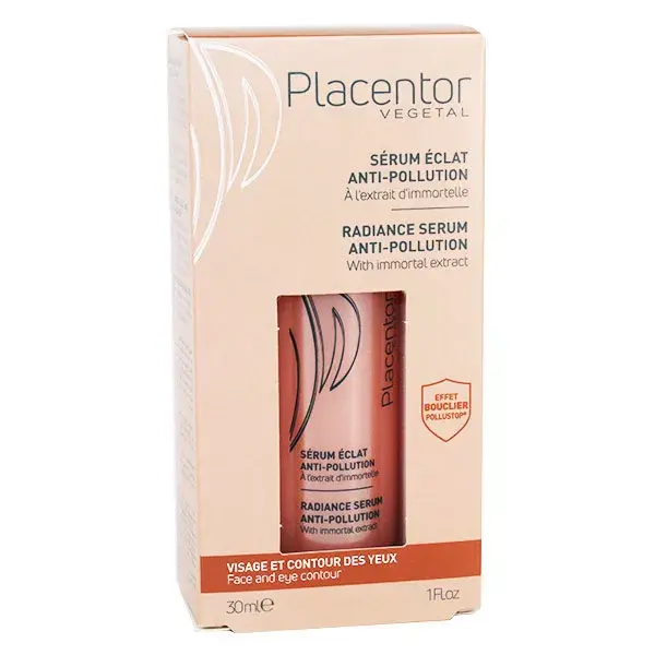 Sérum Antipoluição e Iluminador Placentor 30ml