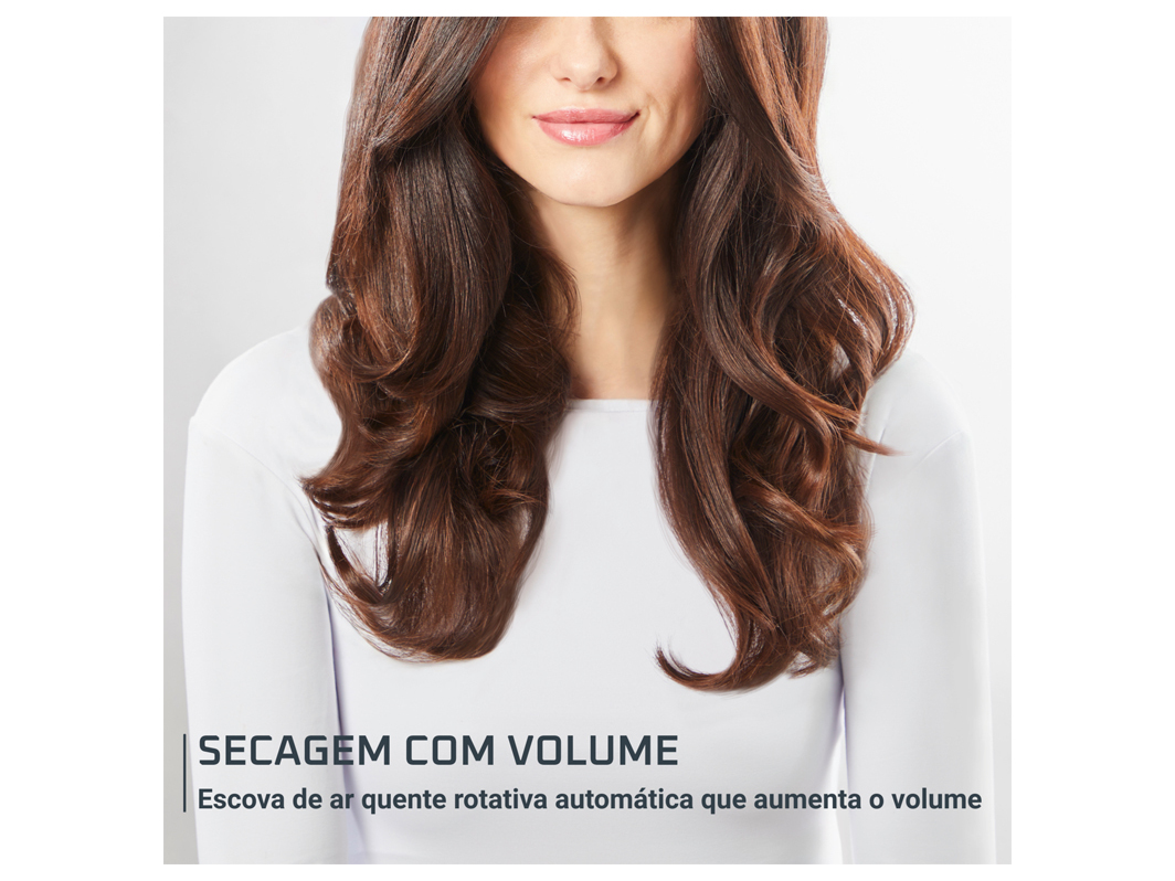 ESCOVA MODELADORA DE CABELO ROWENTA UB9540F0 BRUSH ACTIV