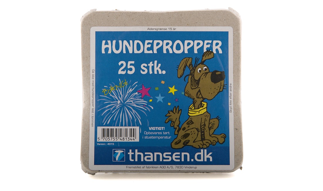 Hundepropper, 25 skud