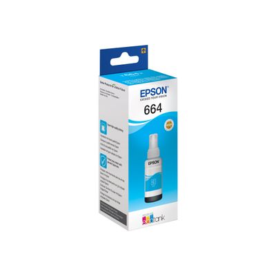 Epson EcoTank 664 - cyan - réservoir d'encre original