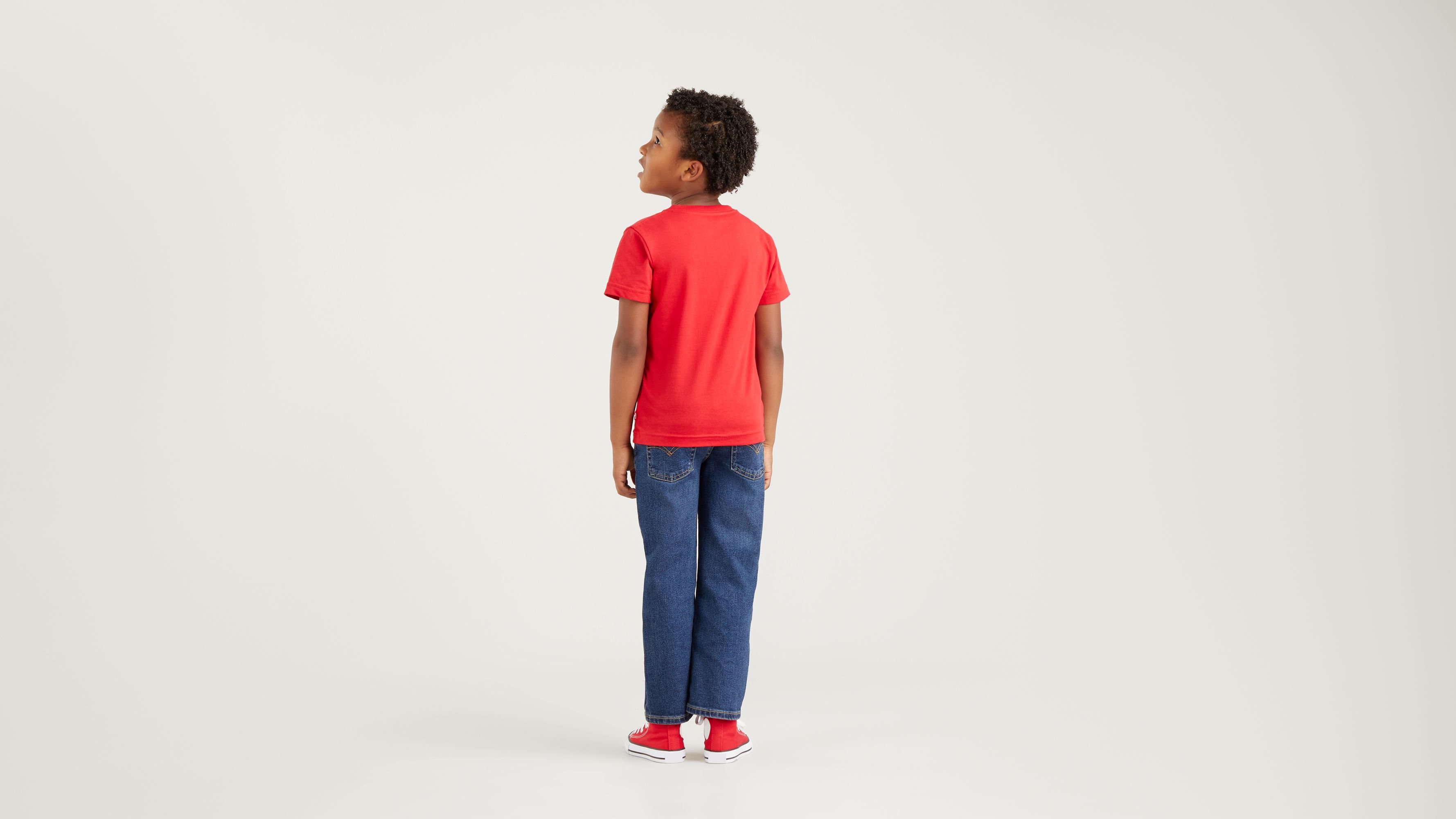 T-shirt Batwing pour enfant - Super Red - Rouge