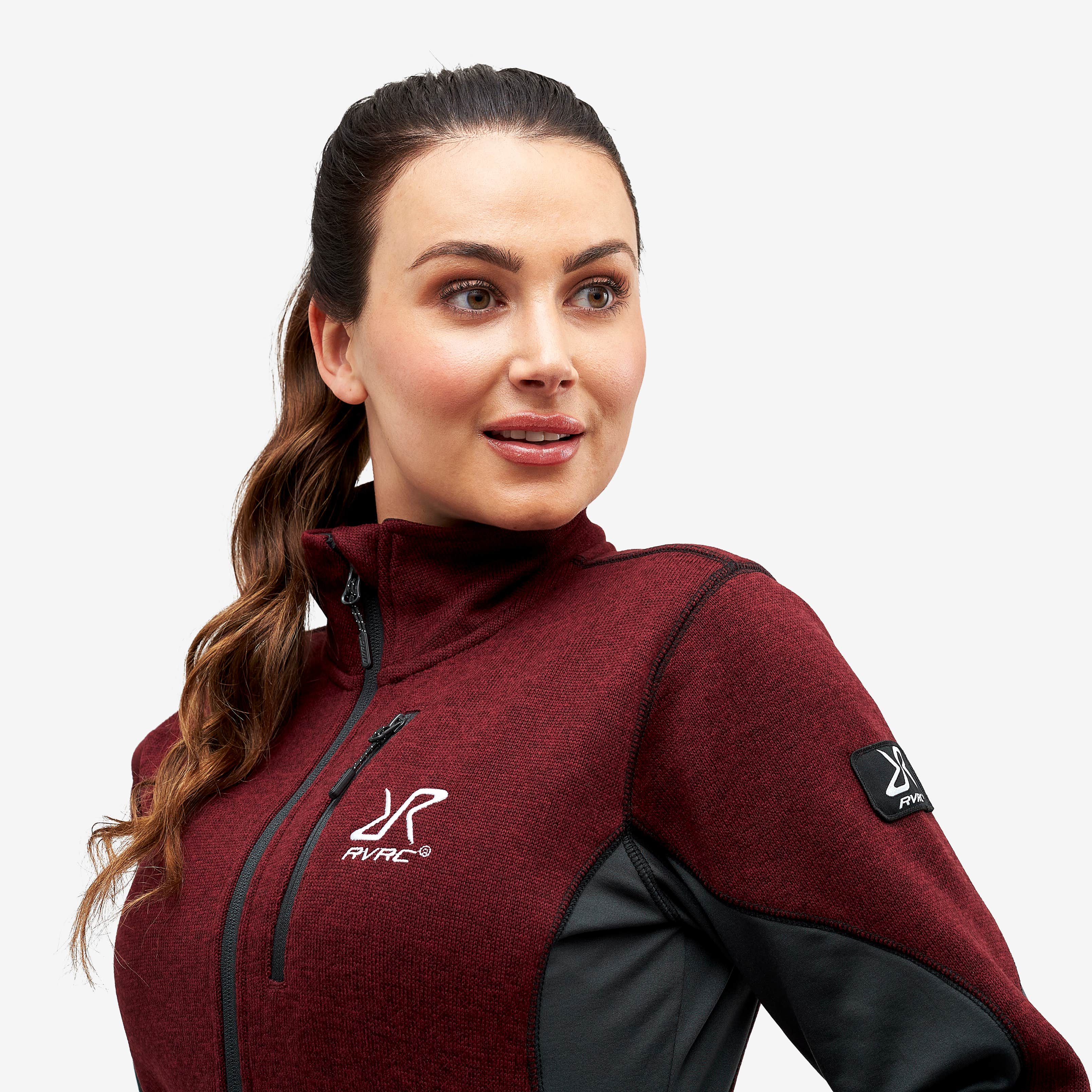 Fusion Fleece Dame Bison Red