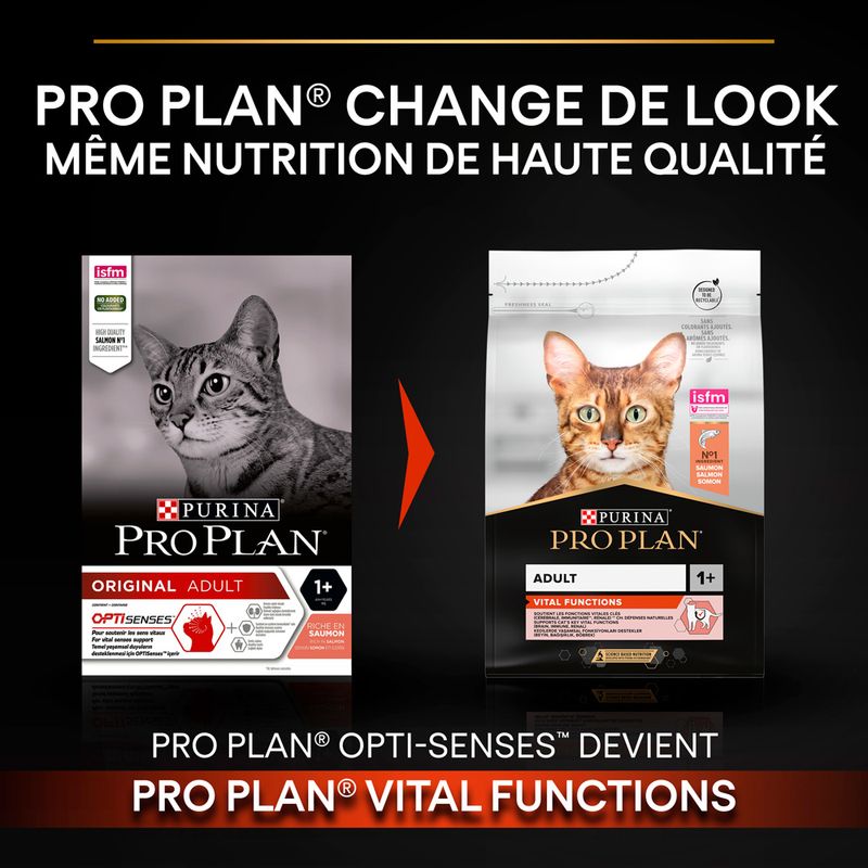PURINA PRO PLAN Adult Vital Functions au saumon