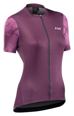 Maillot Manches Courtes Femme Northwave Origin Violet