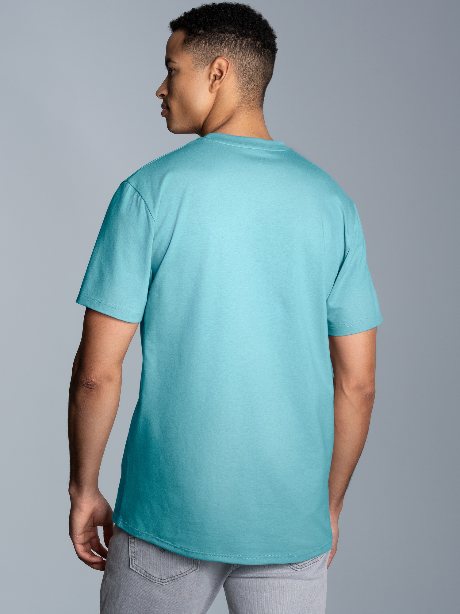T-Shirt aus 100% Biobaumwolle Mint-C2C