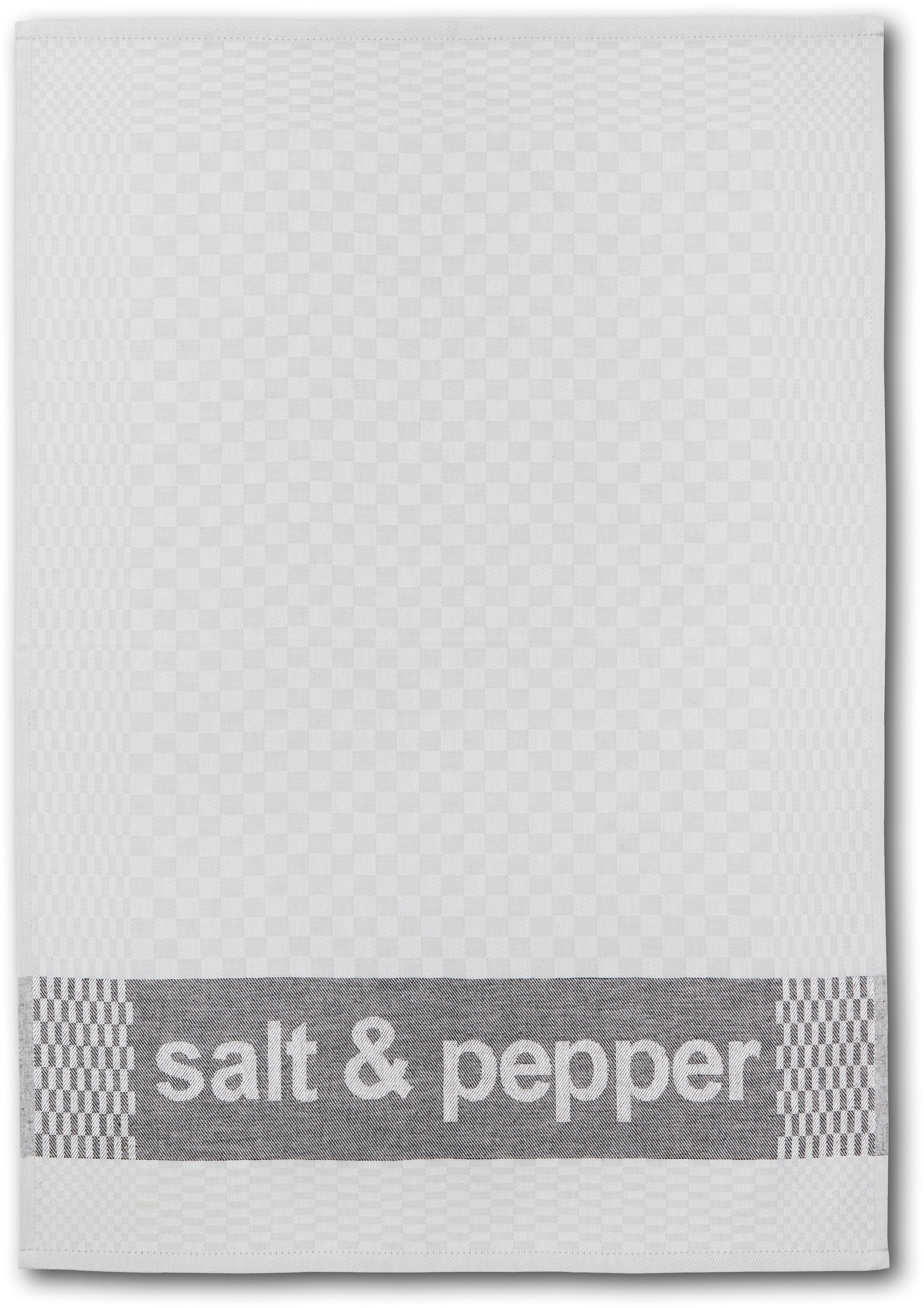 Dyckhoff Geschirrtuch »Salt & Pepper, Masse je Tuch ca. 50x70 cm« mit drei verschiedenen Motiven