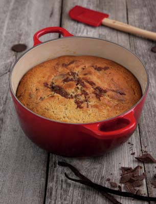 LE CREUSET Bräter Rund 24cm Kirschrot SIGNATURE