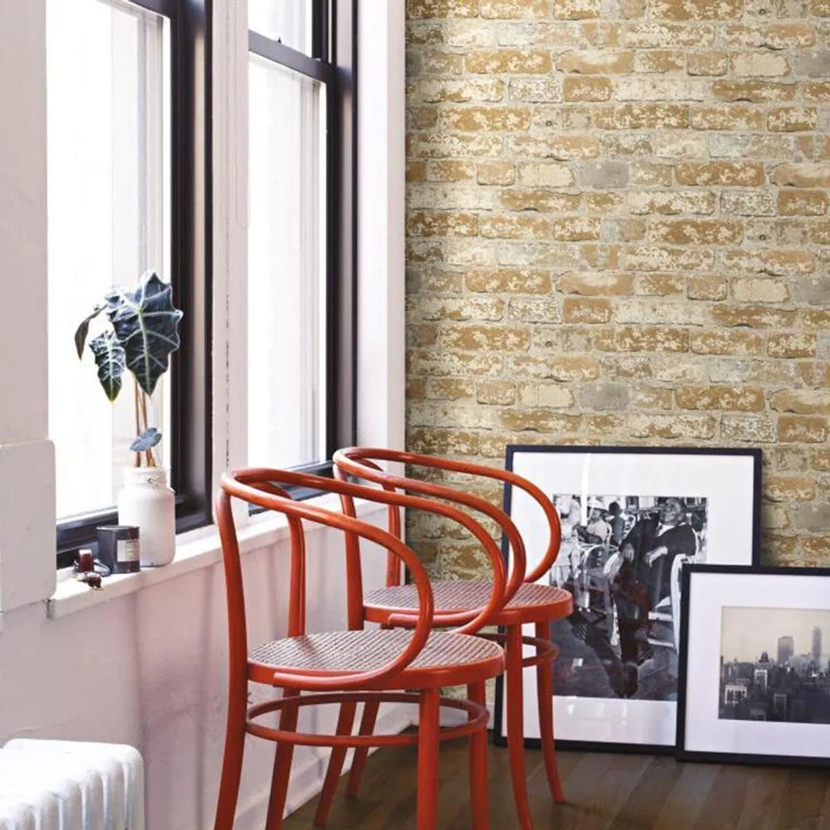 TheDecoFactory Vintage Stone - Papier peint adhésif