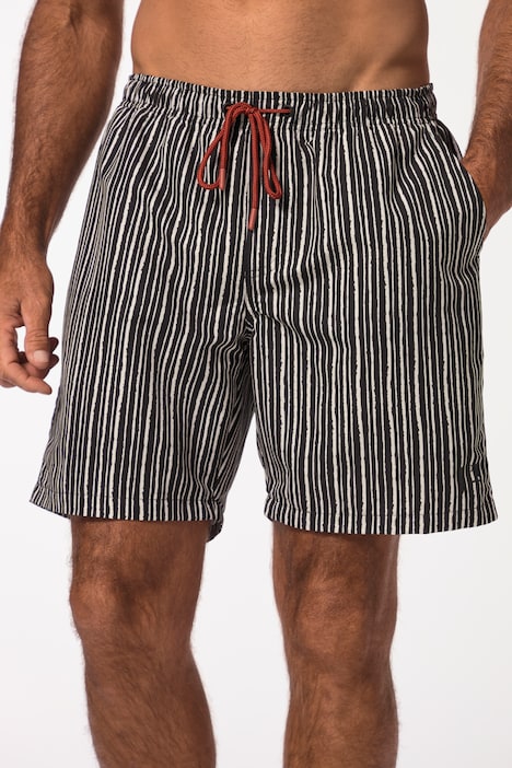 JAY-PI Badeshorts, Beachwear, Elastikbund, Streifen, bis 8 XL