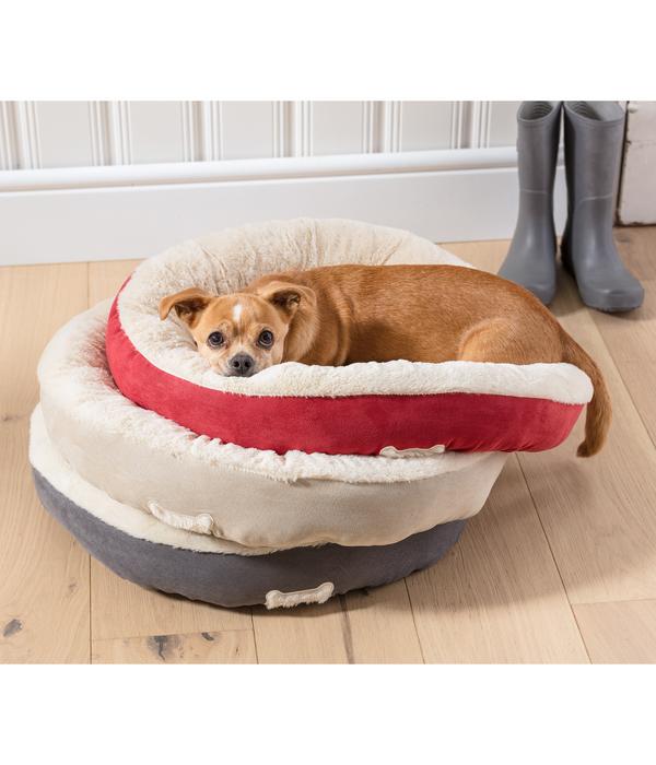 Dehner Lieblinge Kuschelbett Rocky, rund