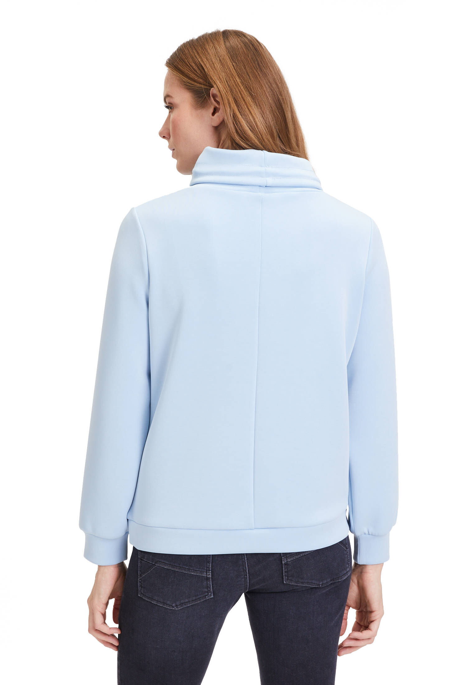 Betty & Co| Damen Sweatpullover mit Kragen